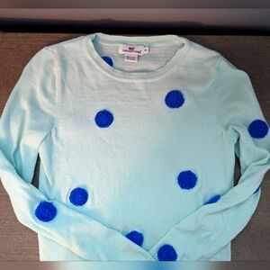 Vineyard Vines Size XS Teal Lightweight Sweater
